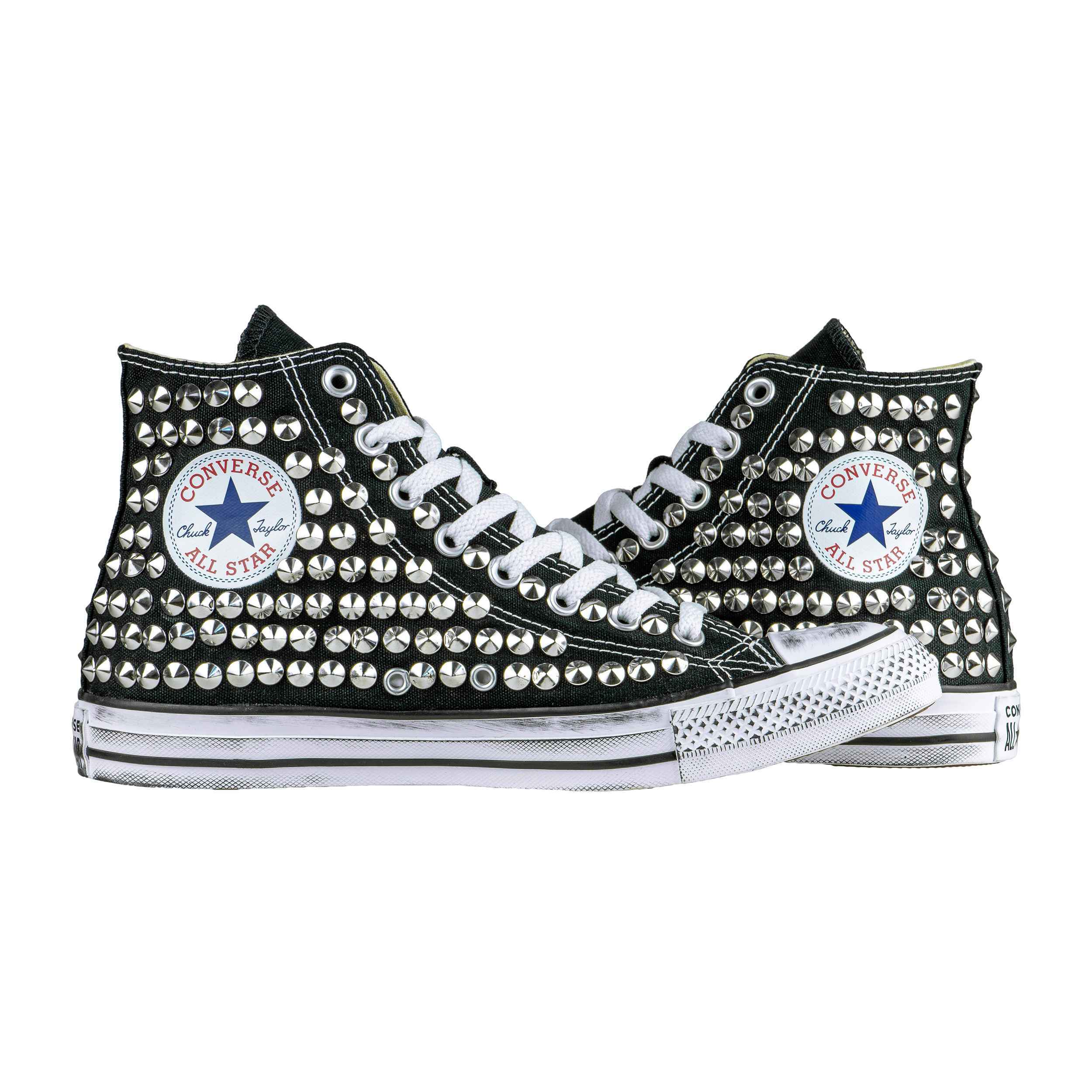 CONVERSE PERSONALIZZATE NERA BAMIA