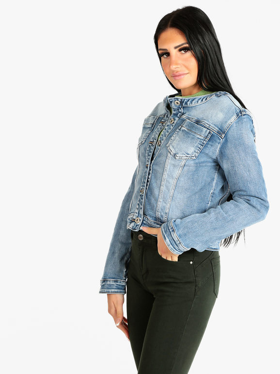 Solada Giacca In Jeans Da Donna Taglia 44
