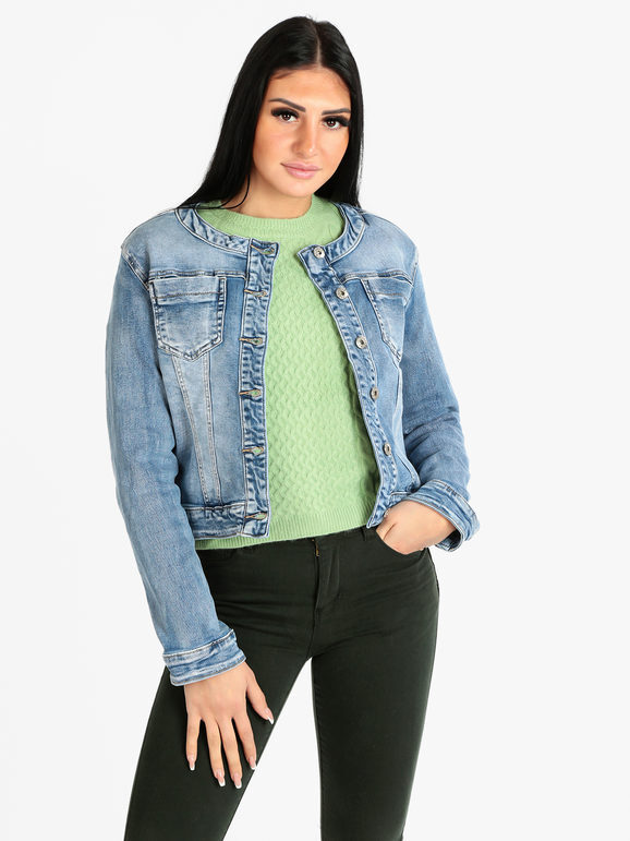 Solada Giacca In Jeans Da Donna Taglia 44