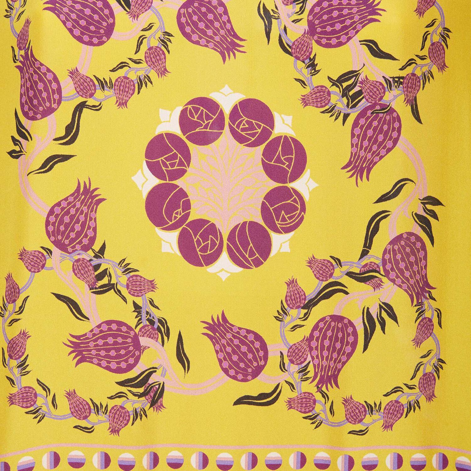 La DoubleJ Treasure Trove gend - Vesta Dress (Placée) Melograno Giallo Placée S 100% Silk