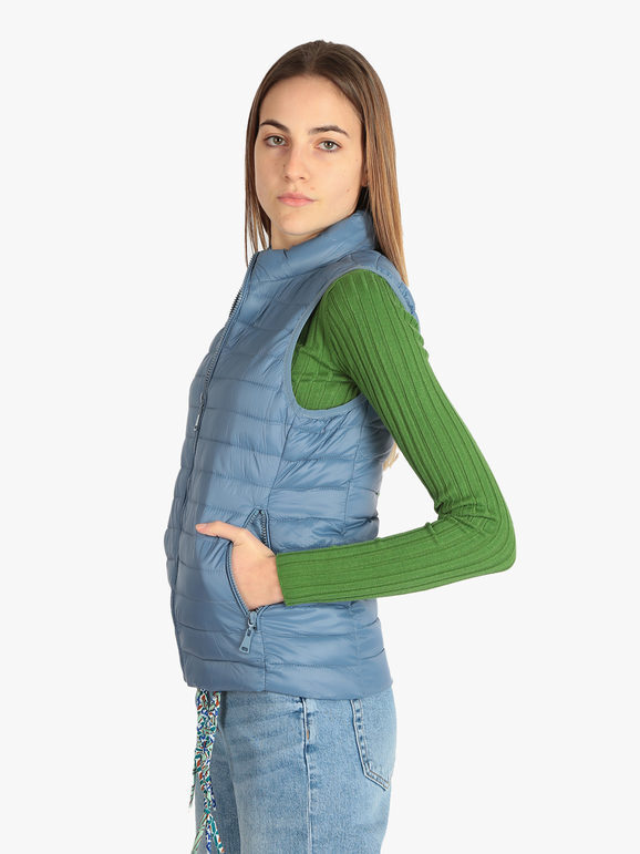 Solada Giacca Smanicata Da Donna Smanicati Jeans Taglia S