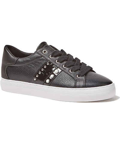 Scarpe Da Donna Senza Lacci, Larghezza EEE, In Pelle Sintetica E Calzino In Pelle