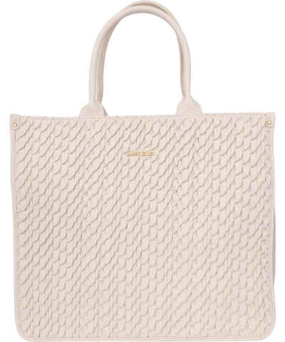 Borsa donna shopping bag in pelle Mousse beige – CROSS