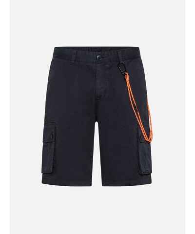 Bermuda Cargo uomo Pantaloncino con tasconi laterali - VERDE