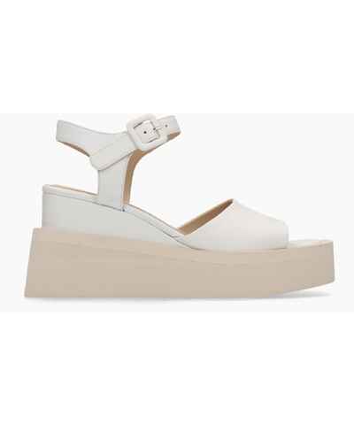 パーティーシューズ ELENA IACHI E3336 Wedges Sandalo Zeppa Doppia Nera Incrocio Sandali da donna ELENA IACHI, Estate 2025 - Stileo.it