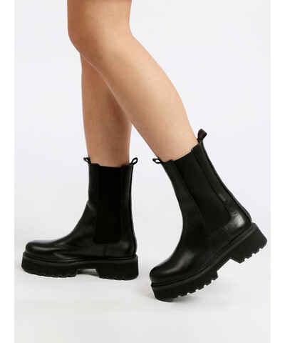 Stivaletto In Pelle Per Donna - Elegante E Morbido, Perfetto Per Equitazione