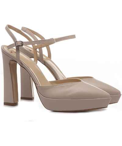 Hanfike Scarpe da donna per matrimonio tacco alto strass formale partito sera pompe JY001, Blu reale, 37.5 EU