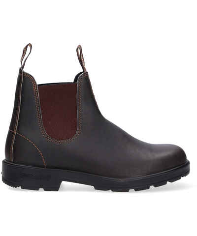 Stivaletti donna Chelsea neri in pelle, tacco 5,5 cm | Primadonna