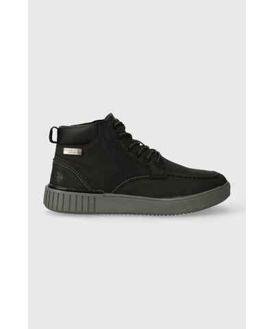 Sneaker Alla Caviglia Naturino In Tessuto - Chiusura Con Lacci E Zip, Suola In Gomma