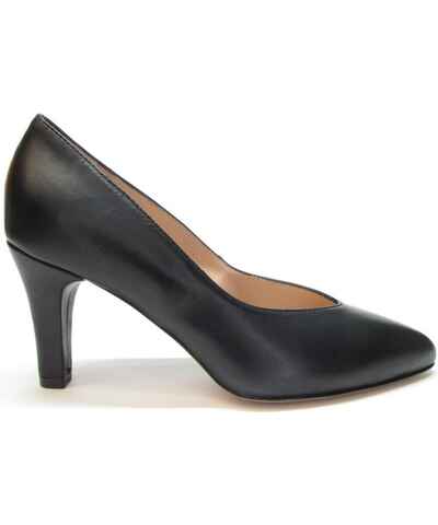 Sandali Donna Valleverde In Pella Nero - Tacco Zeppa 4 Cm, Comodi E Casual Per Estate - Foto 2