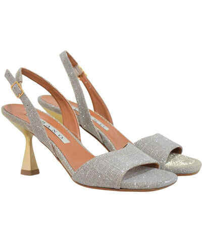 Avalia ATRIX Sandali Sposa Con Fascia Intrecciata In Glitter - Foto 11