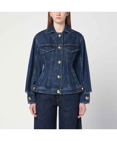 Giacca Jeans Donna,Giacca Di Jeans Corta Da Donna Distressed Bolero Coprispalle Top Corto Capispalla Da Camionista Elasticizzato Su Misura Cappotto Di Jeans Corto Con Bottoni Cardigan Jeansjacke Per