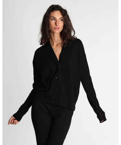 Cardigan Donna Con Cerniera, Manica Lunga, Tinta Unita, Vestibilità Comoda, Per Autunno E Inverno (taglia Unica S-L) - 3