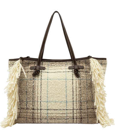Borse e borsette con frange nude da donna Gianni Chiarini, Autunno