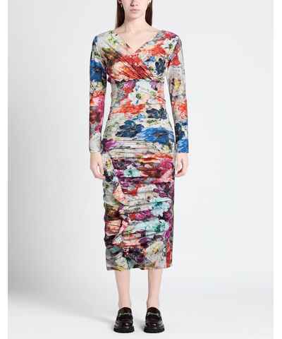 Vangreynve Vestiti Casual da Donna Autunno Elegante Abito a Maniche Lunghe Vestito Scollo V Abiti Corto Autunno e Inverno Nero S