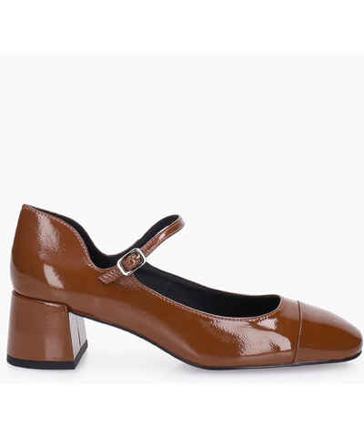 Dune Believing - Ballerine Con Tacco A Blocco Per Donna, Punta Tonda, Colore Testurizzato