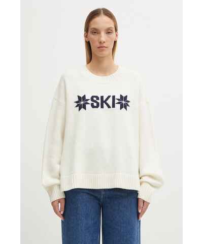 Maglione da donna a quadri a blocchi di colore morbido