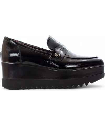 SCARPE DONNA SLIP-ON CON ZEPPA TOMAIA RICOPERTA DI STRASS