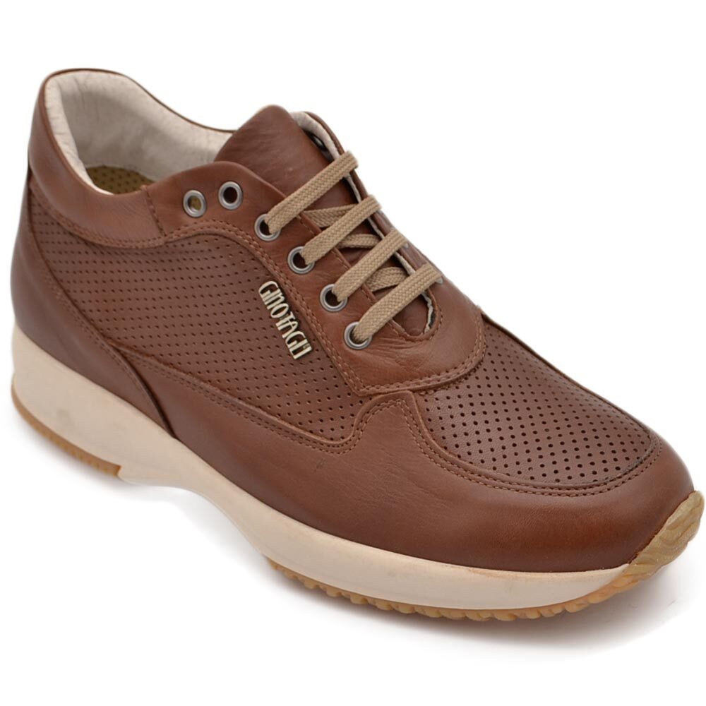 Chaussures Homme LE CROWN En Cuir - Made In Italy, Cuir Pleine Fleur, Doublure éco-mouton