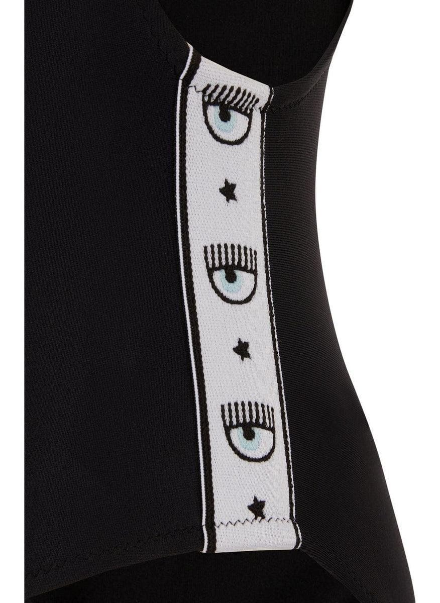 Chiara Ferragni Costume intero olimpionico logomania