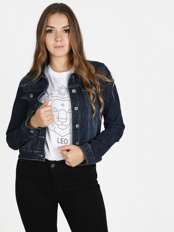 Solada Giacca Donna In Jeans Taglia L