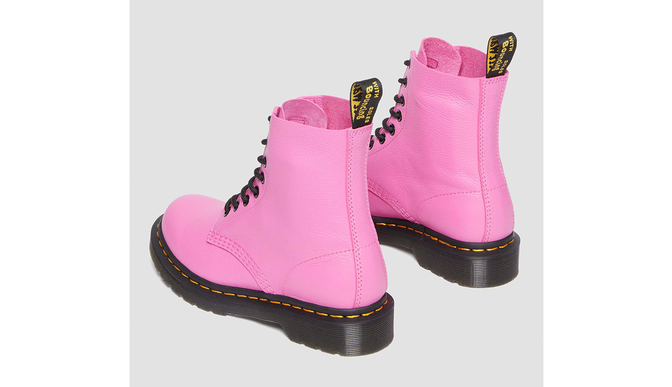 Dr. Martens 1460 Pascal Virginia Leather Boots Donne - Scarpe Dr. Martens - Rosa - DM30689717-3