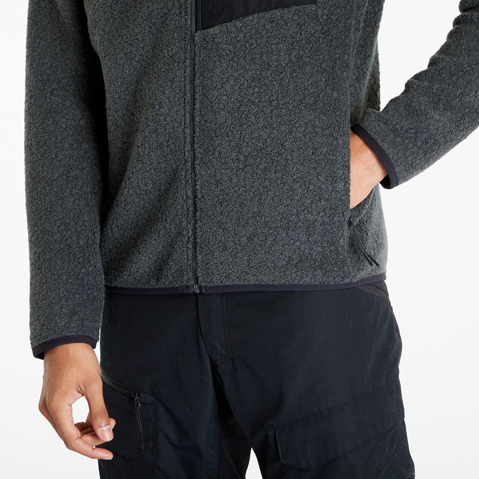 Giacca Lundhags Flok Pile Wool Fleece Jacket Seaweed XL