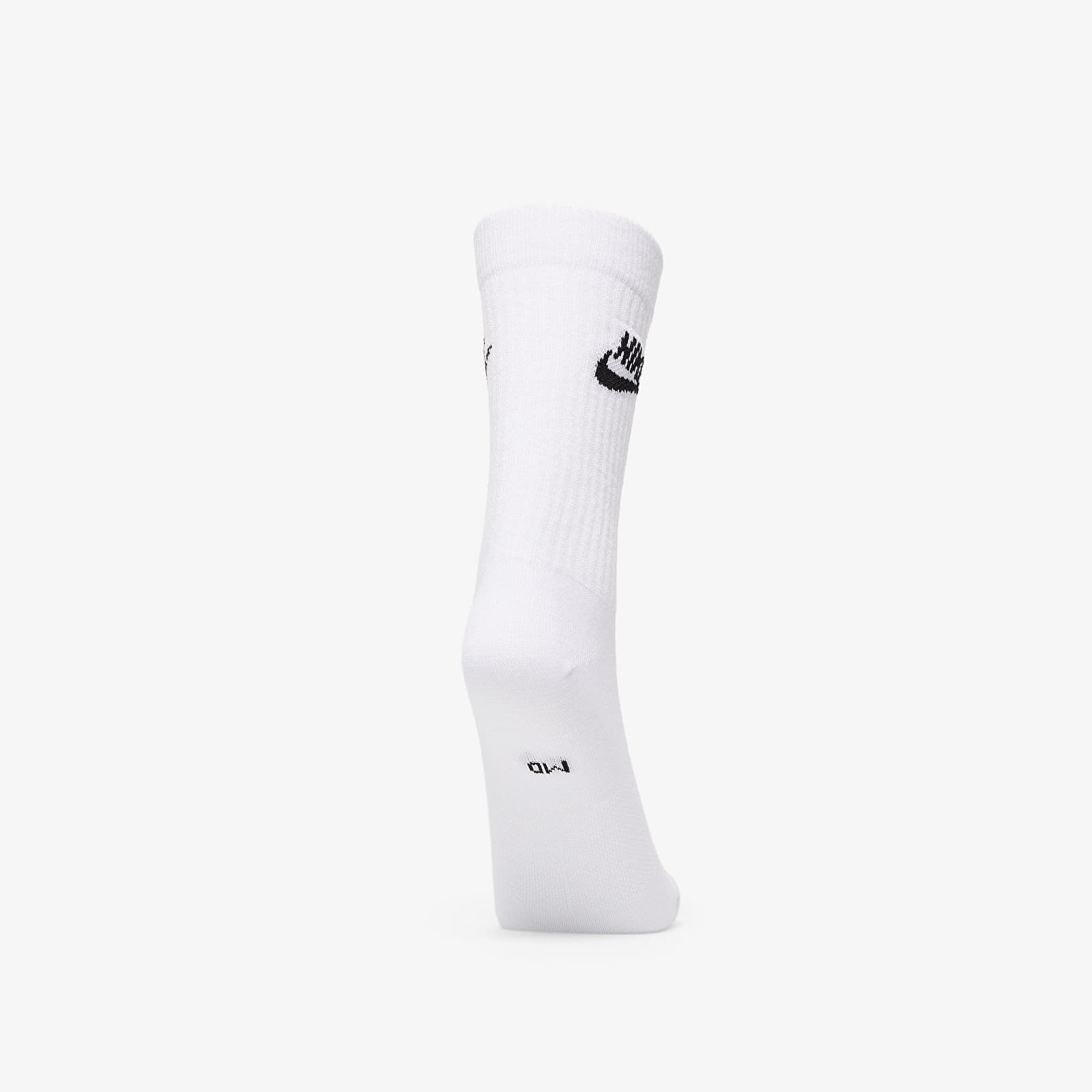 Nike NSW Everyday Essential Crew Socks 3-Pack White/ Black L