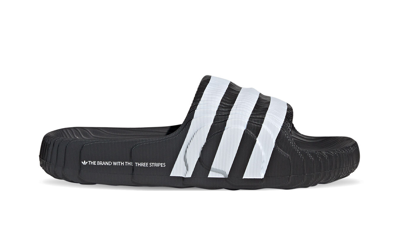 adidas Adilette 22 Uomini - Sandali adidas Originals - Nero - IF3670-4