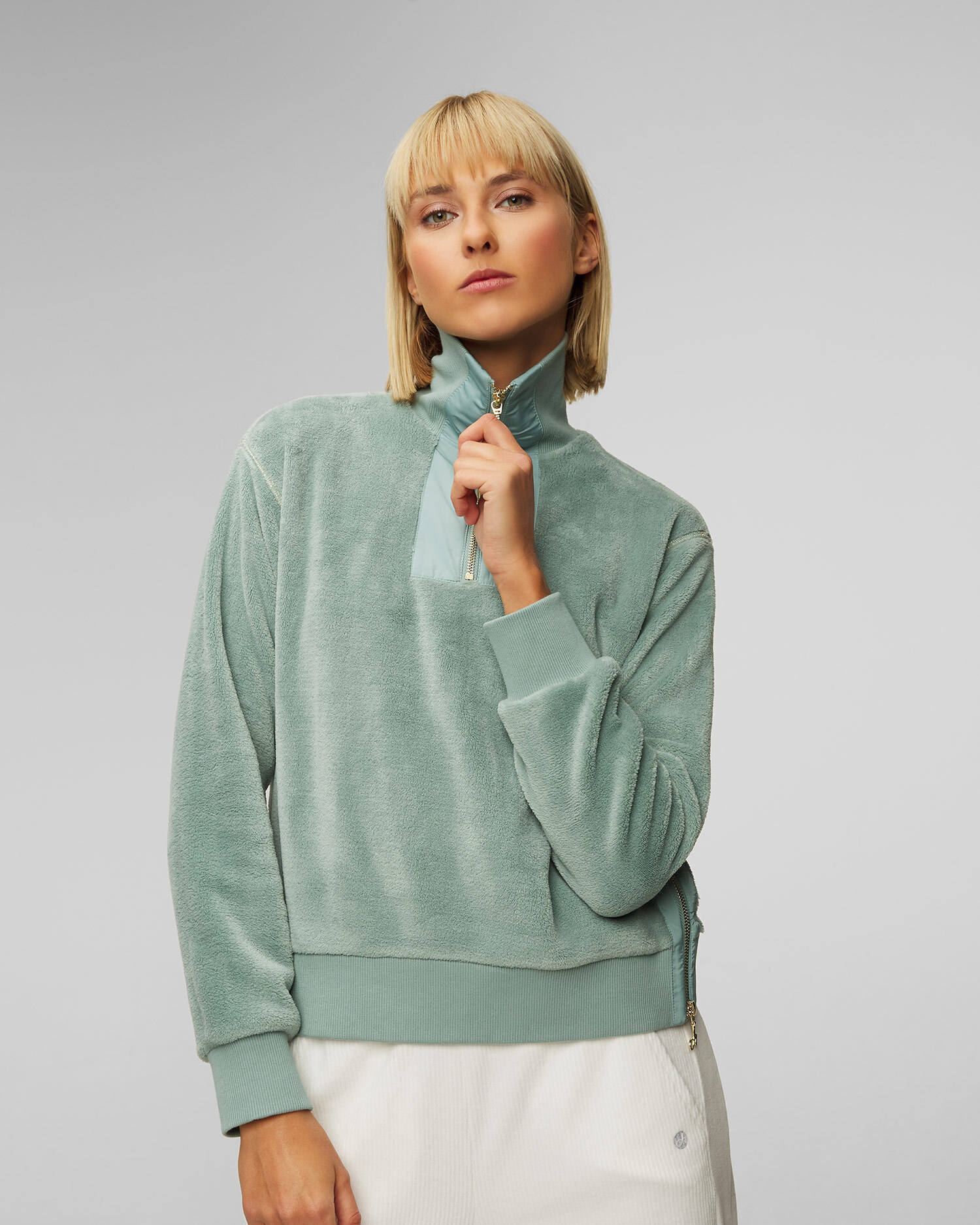 Felpa In Peluche Da Donna Deha