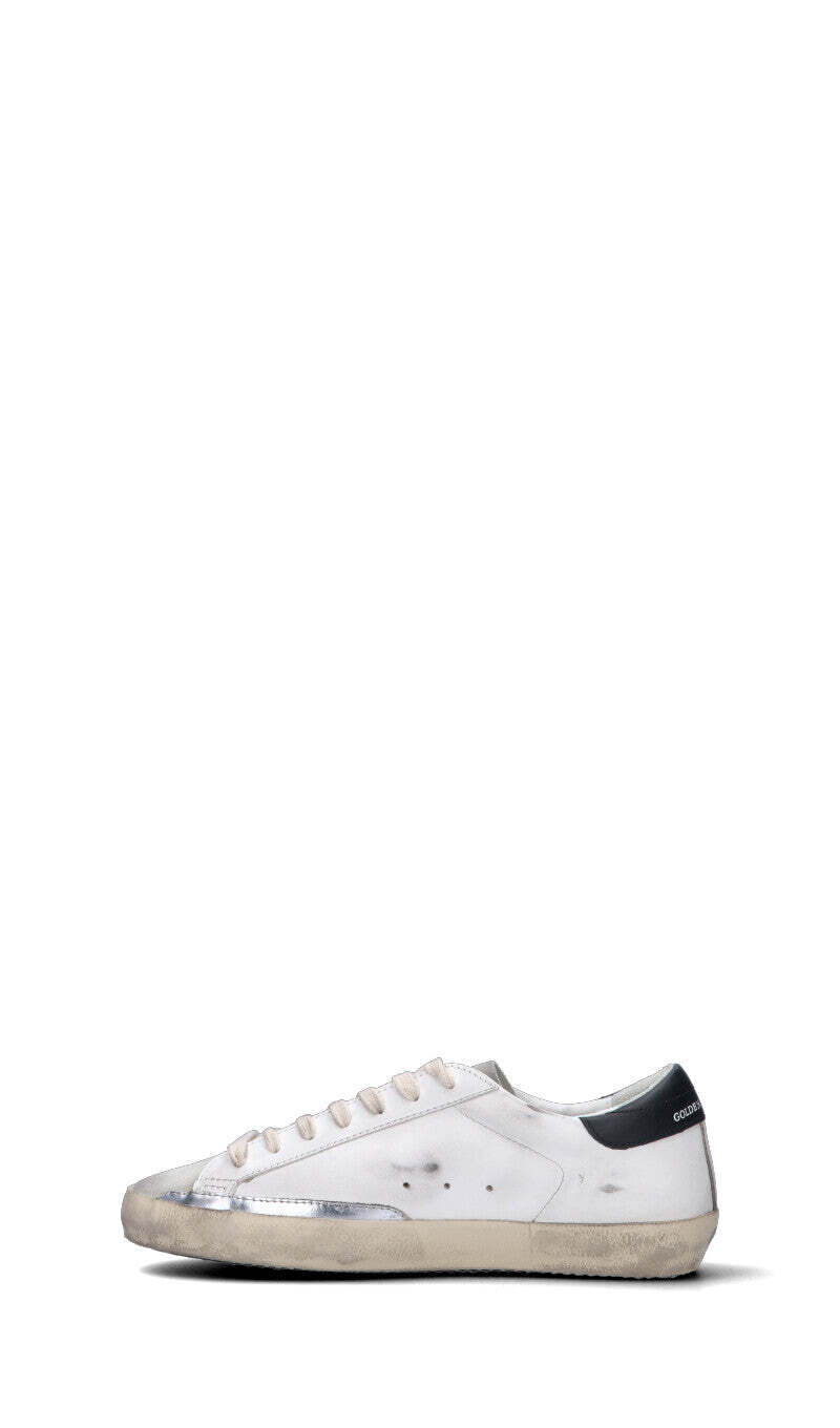 GOLDEN GOOSE SUPER-STAR SKATE Sneaker uomo bianca/nera in pelle SNEAKERS