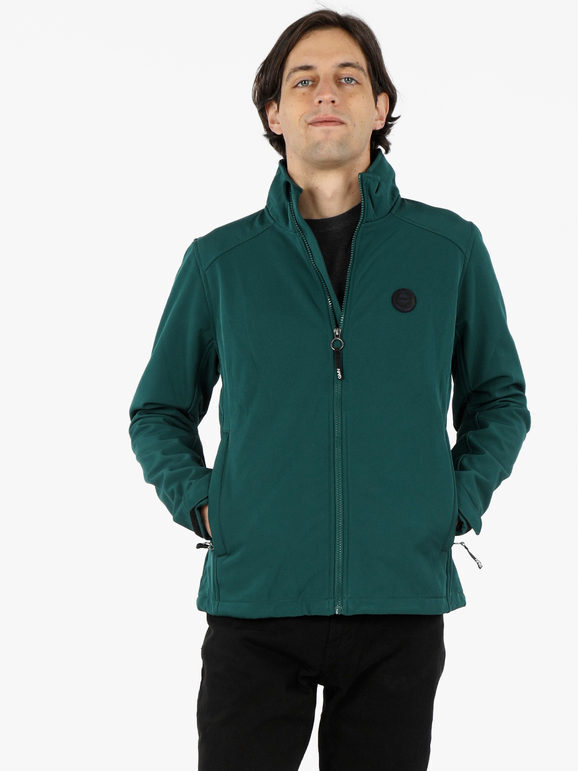 Gian Marco Venturi Giubbino Da Uomo Impermeabile Con Interno Caldo Giacconi e Giubbotti Verde Taglia L