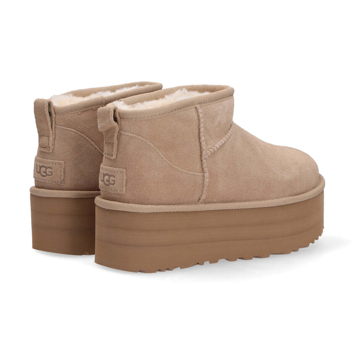 Ugg Boot classic ultra mini platform sand