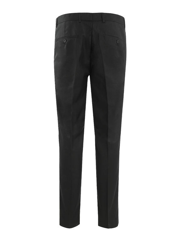 Gerry Weber 92151-67953 Pantaloni Eleganti da Uomo, Black Black Denim, 46 Donna