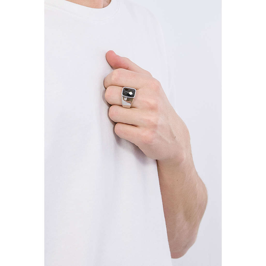 anello uomo gioielli 4US Cesare Paciotti 4uan3838/26