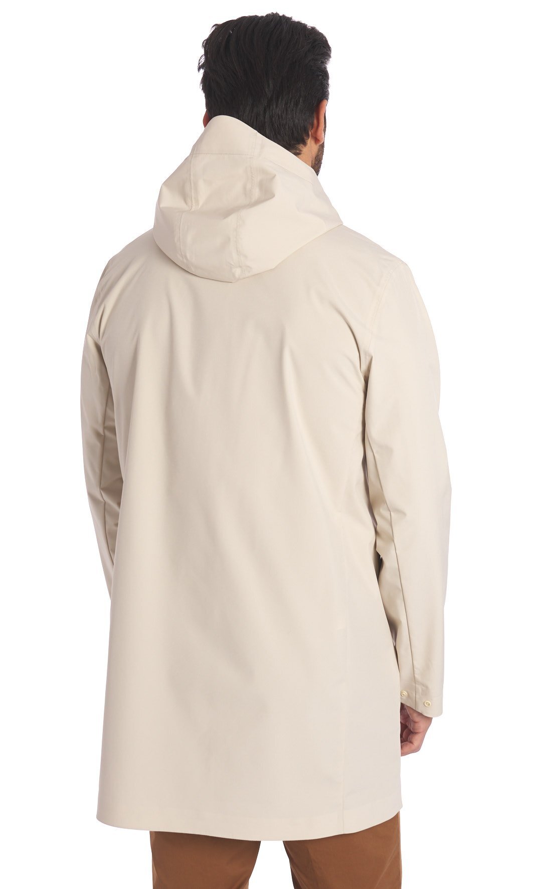 CAPPOTTO SAVE THE DUCK LEGGERO CON CAPPUCCIO DACEY, Colore Sabbia