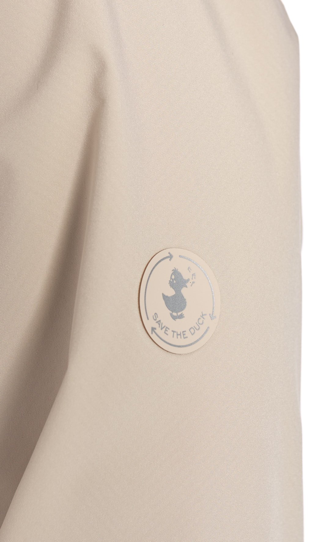 CAPPOTTO SAVE THE DUCK LEGGERO CON CAPPUCCIO DACEY, Colore Sabbia