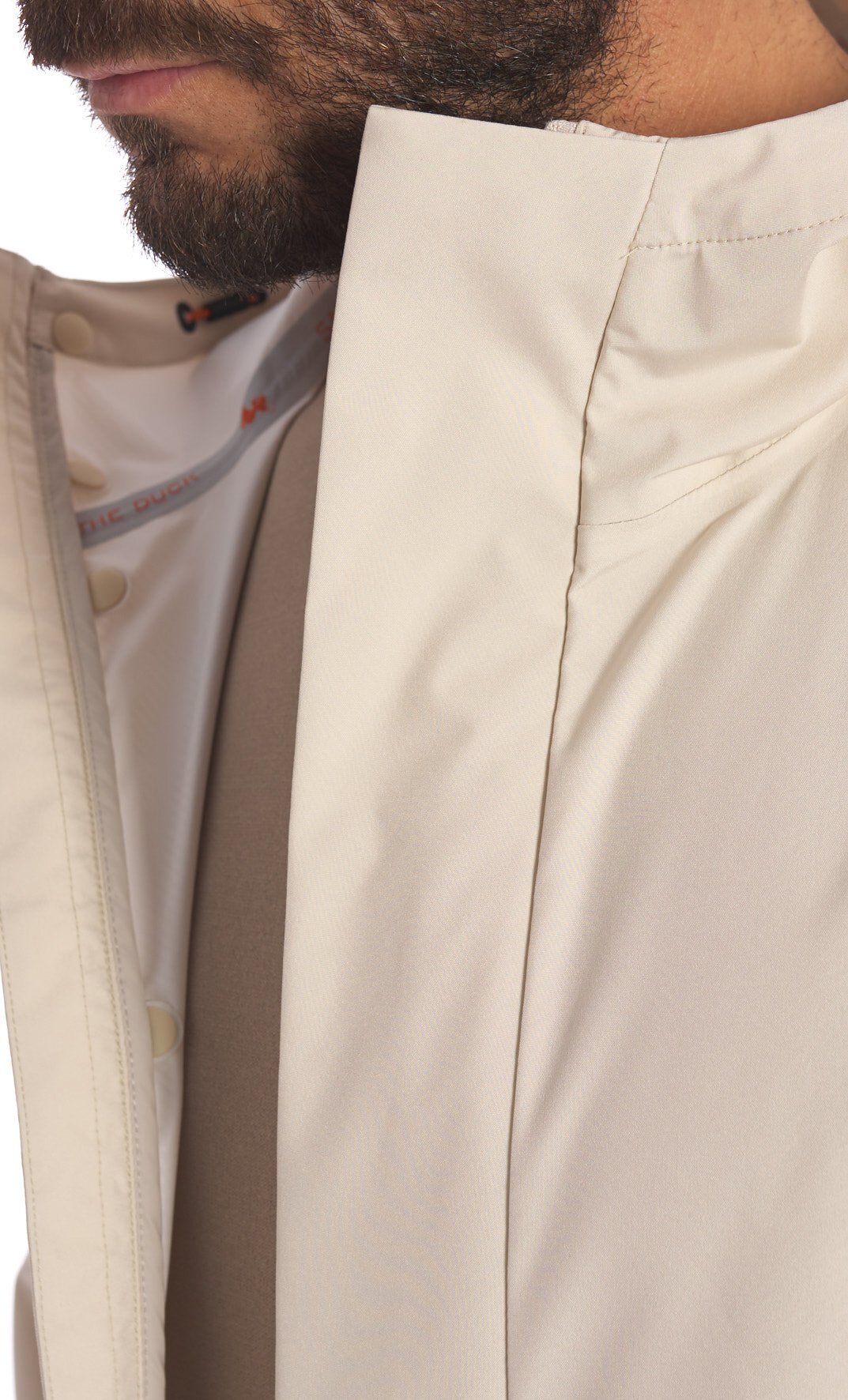 CAPPOTTO SAVE THE DUCK LEGGERO CON CAPPUCCIO DACEY, Colore Sabbia