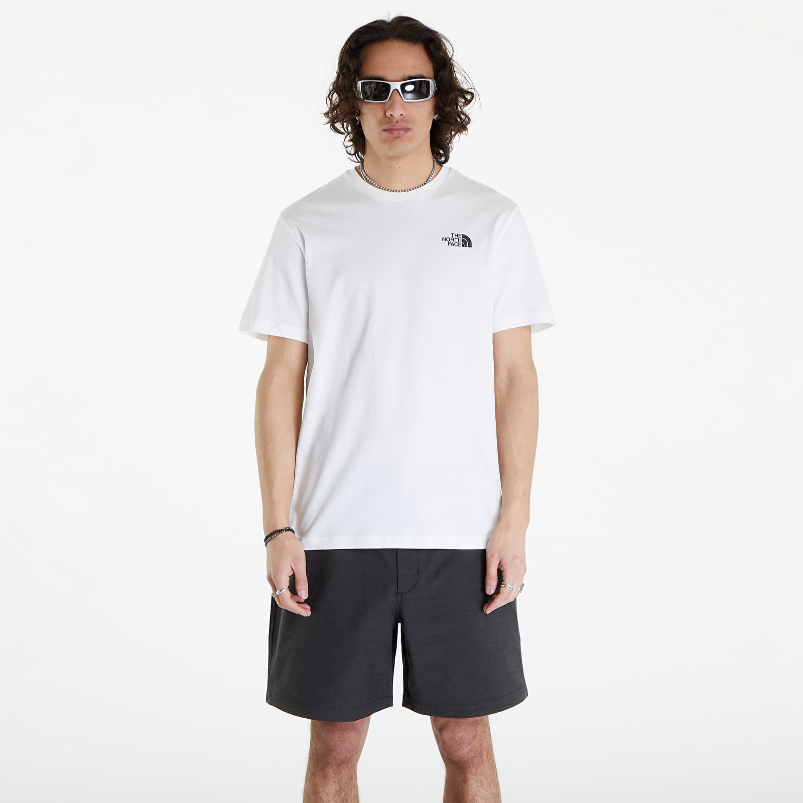Maglietta The North Face S/S Box Nse Tee TNF White M