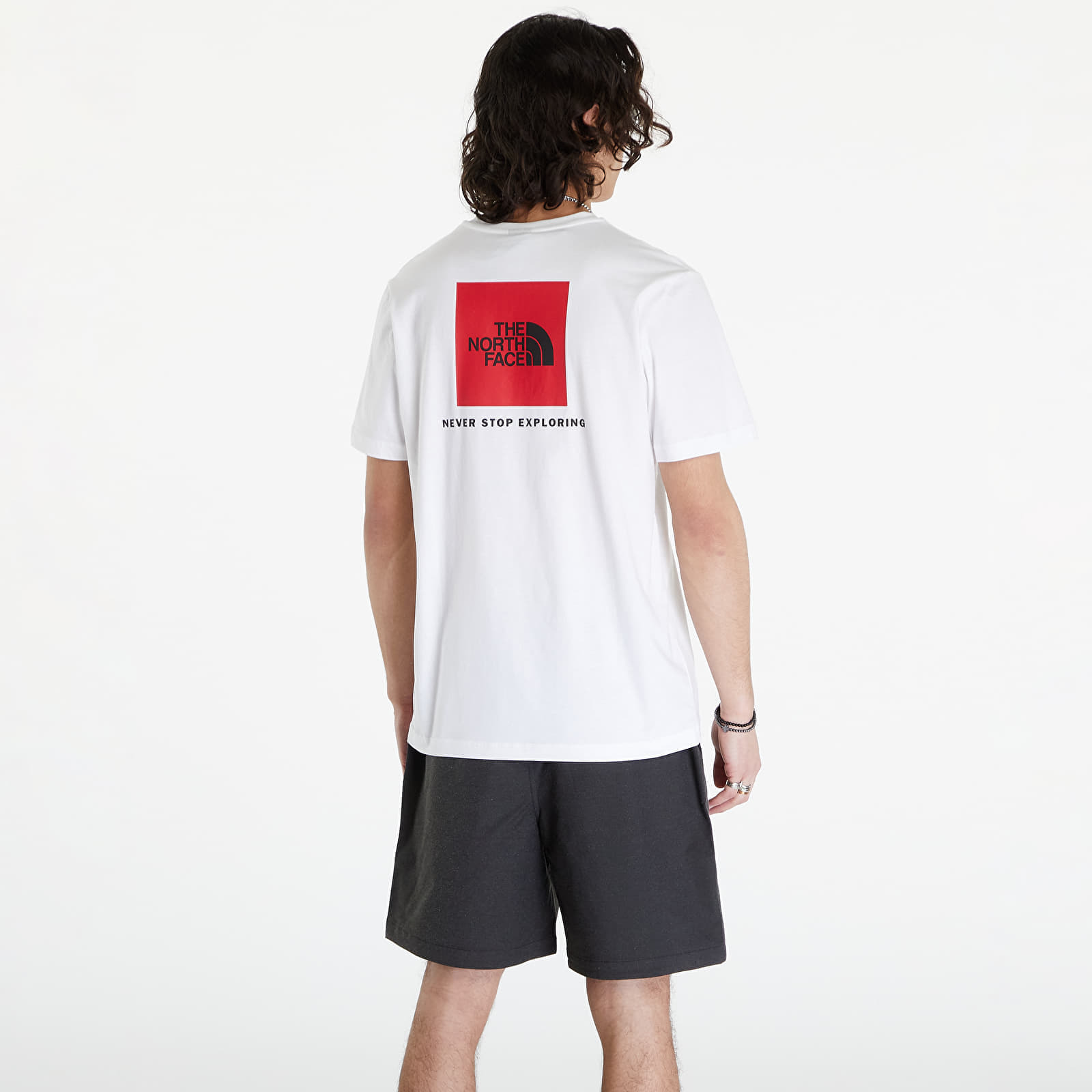 Maglietta The North Face S/S Box Nse Tee TNF White M