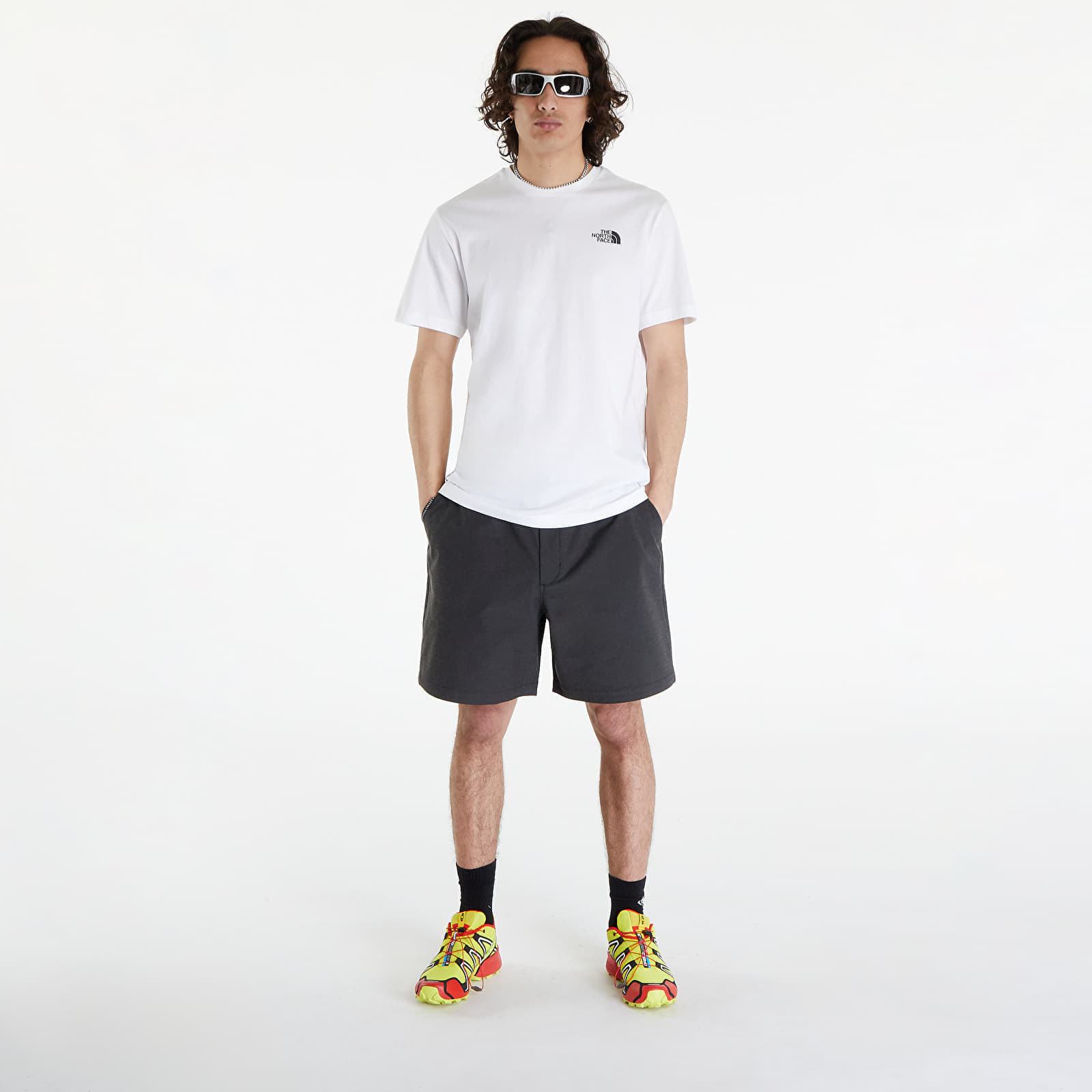Maglietta The North Face S/S Box Nse Tee TNF White M