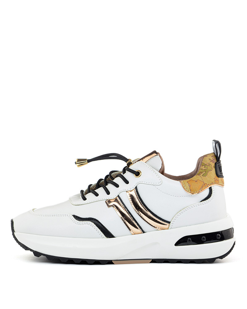 Alviero Martini Prima Classe Geo Road Sneakers Nero - Acquista A Prezzi