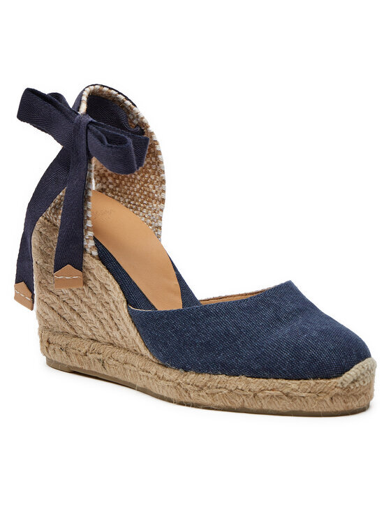 Espadrillas Donna Cano Comfort - Spiaggia A Righe Blu, Suola In Iuta, Fatte A Mano In Spagna - Foto 8
