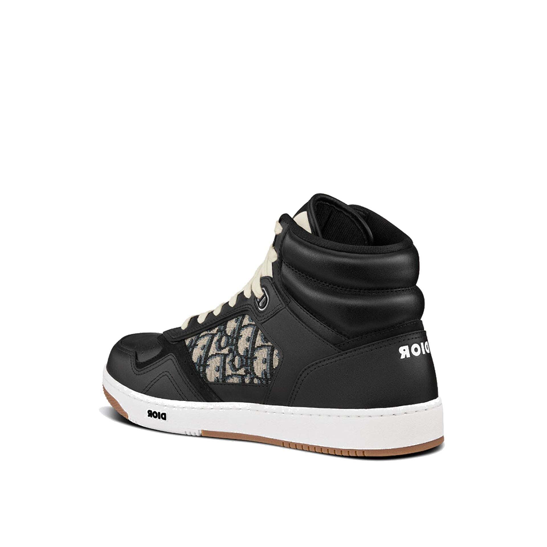 Dior High-Top Oblique Sneakers