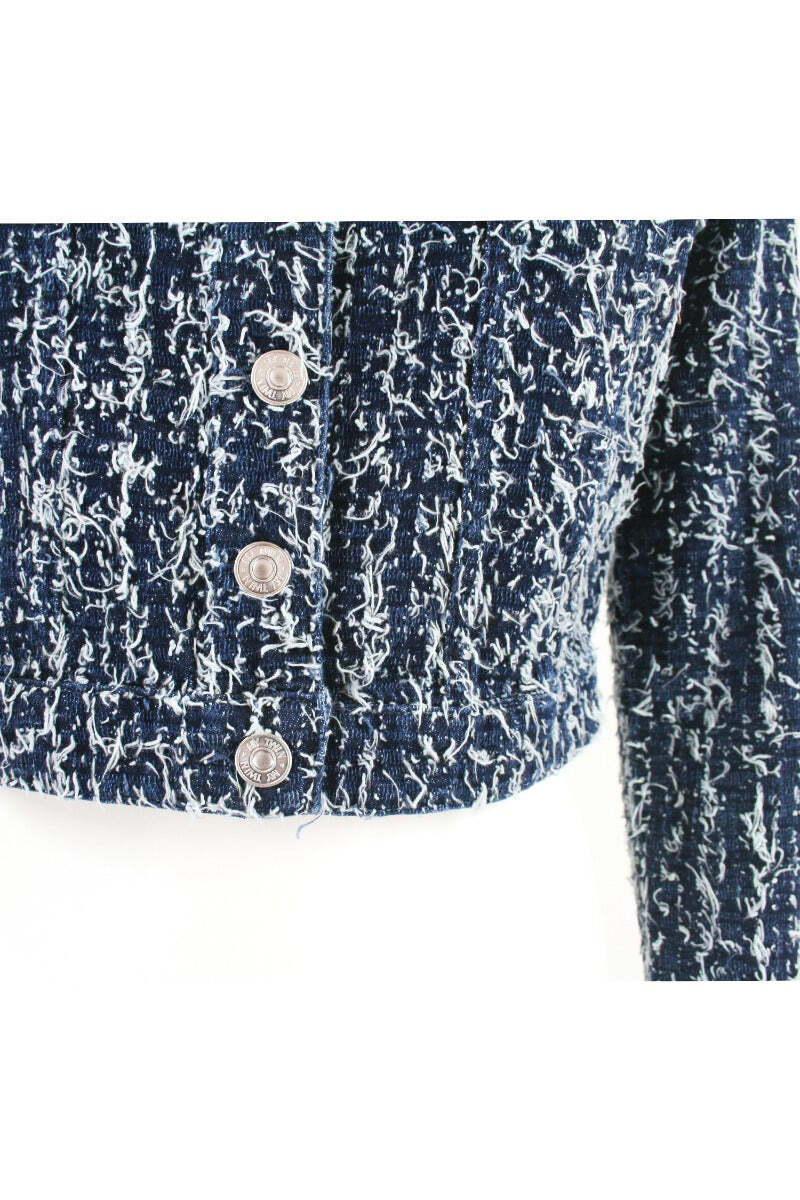 MY TWIN TWINSET Giacca in Jeans con Boucl? - XS