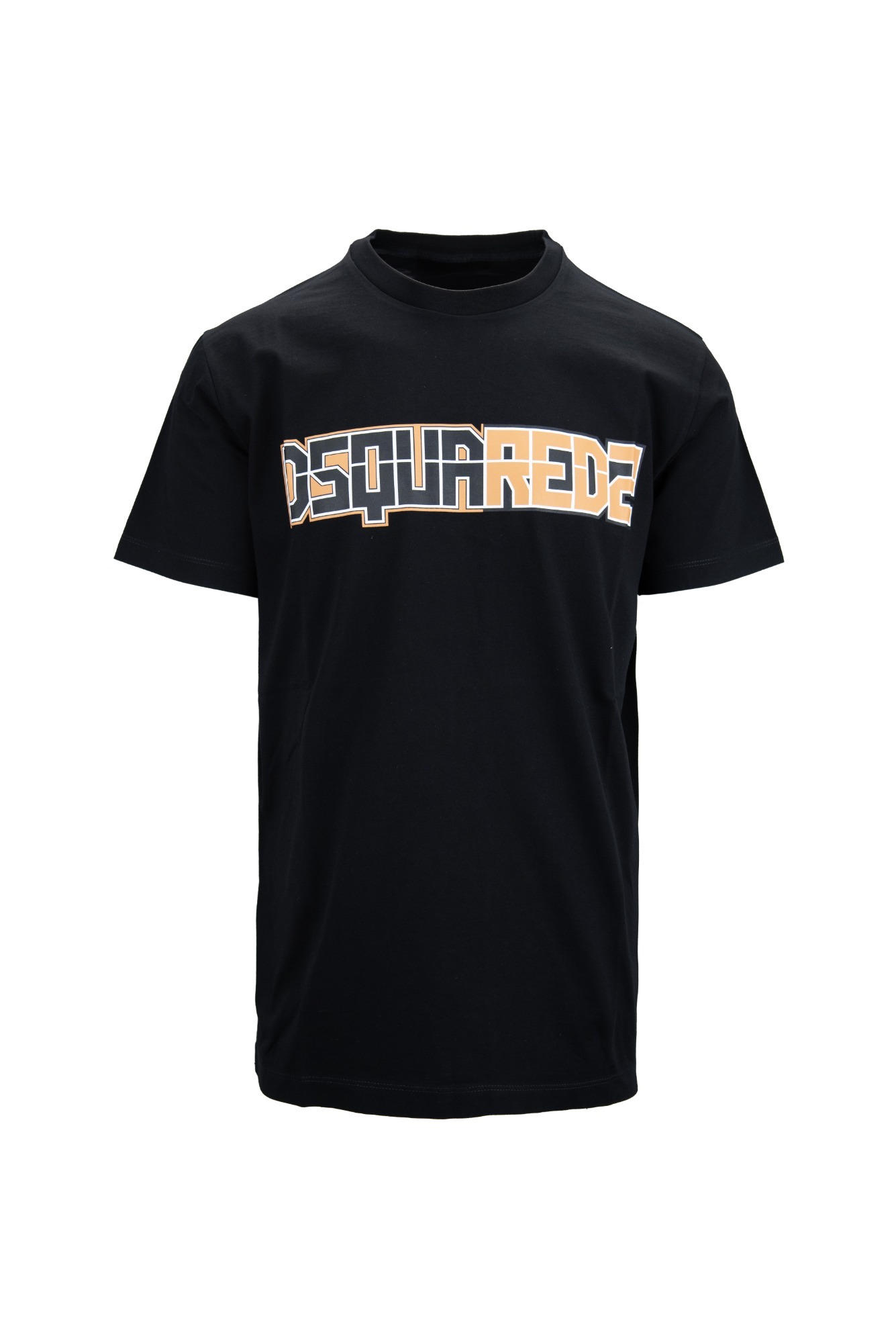 DSQUARED2 Cigarette Fit S71GD1303 900 T-Shirt-S Nero Cotone