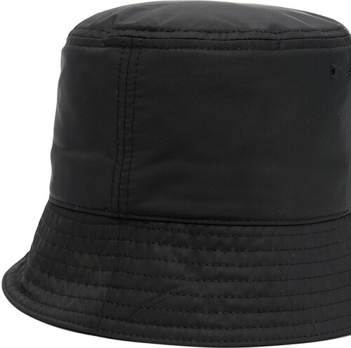 Nero Farfetch Donna Accessori Cappelli e copricapo Cappelli Cappello Bucket Cappello bucket con stampa 