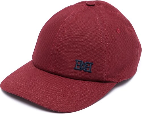 Farfetch Accessori Cappelli e copricapo Cappelli con visiera Cappello da baseball con ricamo Rosso 