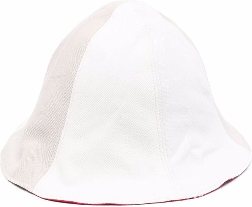 Toni neutri Farfetch Donna Accessori Cappelli e copricapo Cappelli Cappello Bucket Cappello bucket con applicazione 