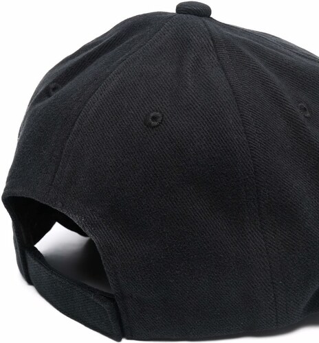 Cappello da baseball con ricamo Farfetch Uomo Accessori Cappelli e copricapo Fascia Nero 